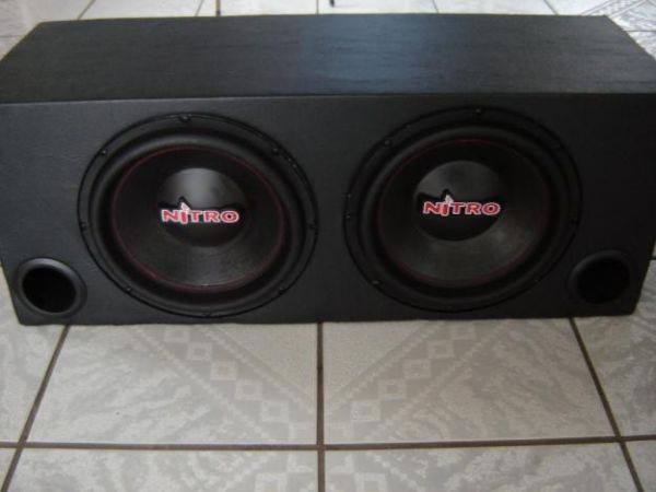 CAIXA DE SOM 2 NITROS 700RMS